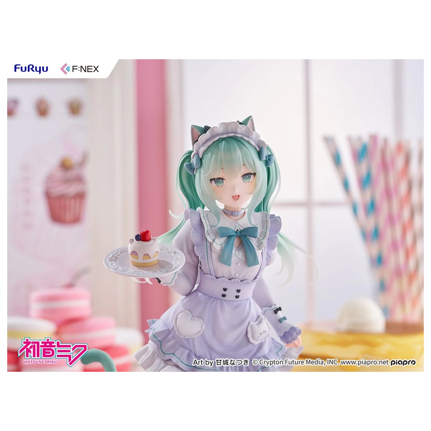 Hatsune Miku F:NEX PVC Kip 1/7 Hatsune Miku x Amashiro Natsuki 25 cm fotografija izdelka
