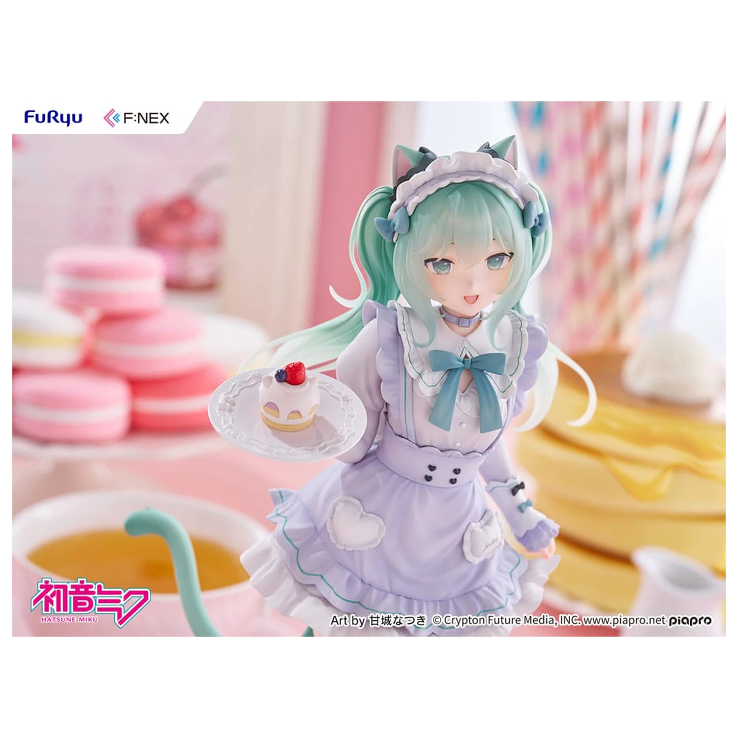 Hatsune Miku F:NEX PVC Kip 1/7 Hatsune Miku x Amashiro Natsuki 25 cm fotografija izdelka