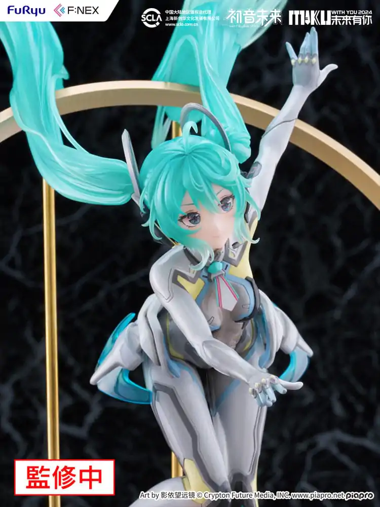 Hatsune Miku F:NEX PVC kip 1/7 Miku with You 2024 Ver. 29 cm fotografija izdelka