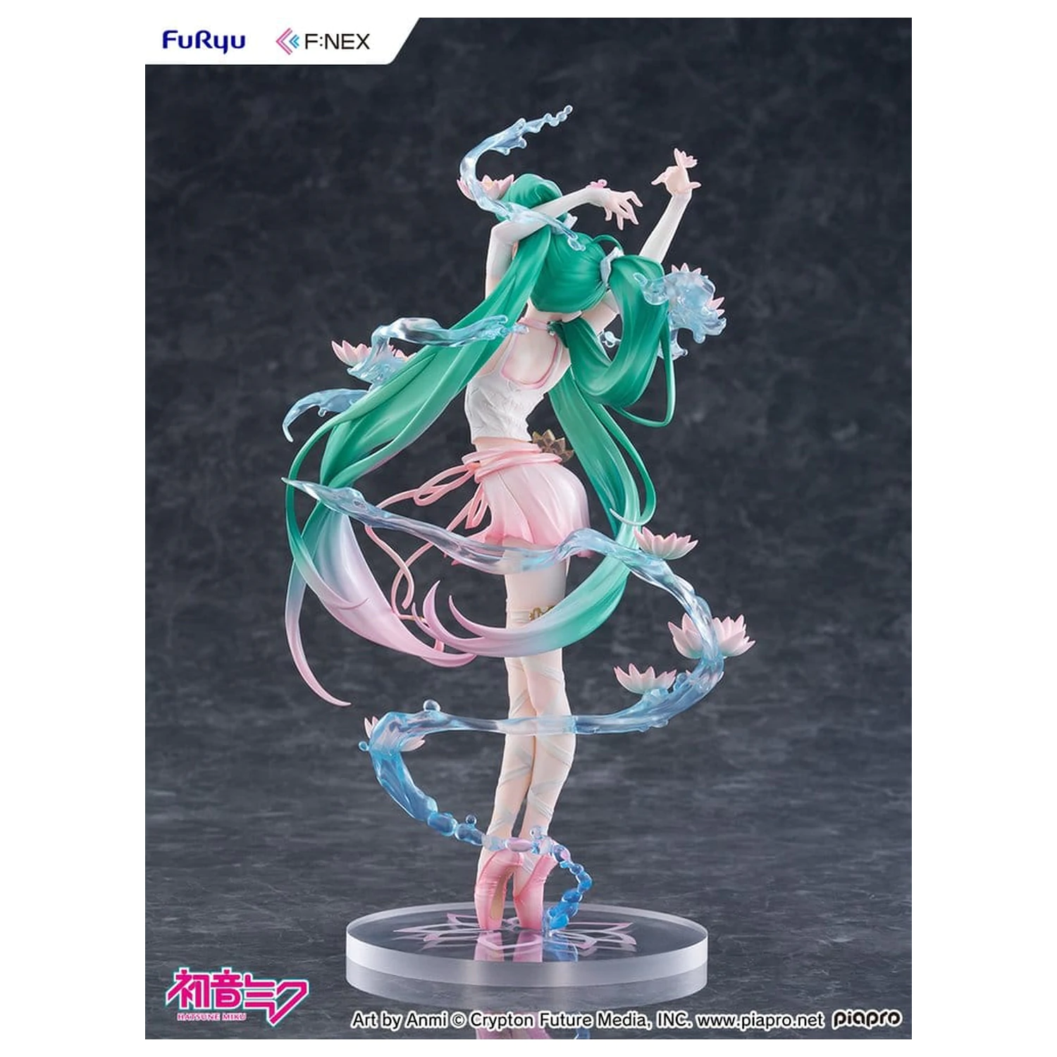 Hatsune Miku F:NEX PVC kip 1/7 Water lily Ver. 27 cm fotografija izdelka