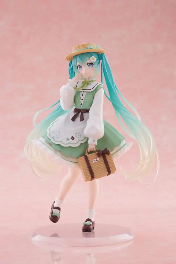 Hatsune Miku PVC Kip Figurica Hatsune Miku Fashion Country Ver. 18 cm fotografija izdelka