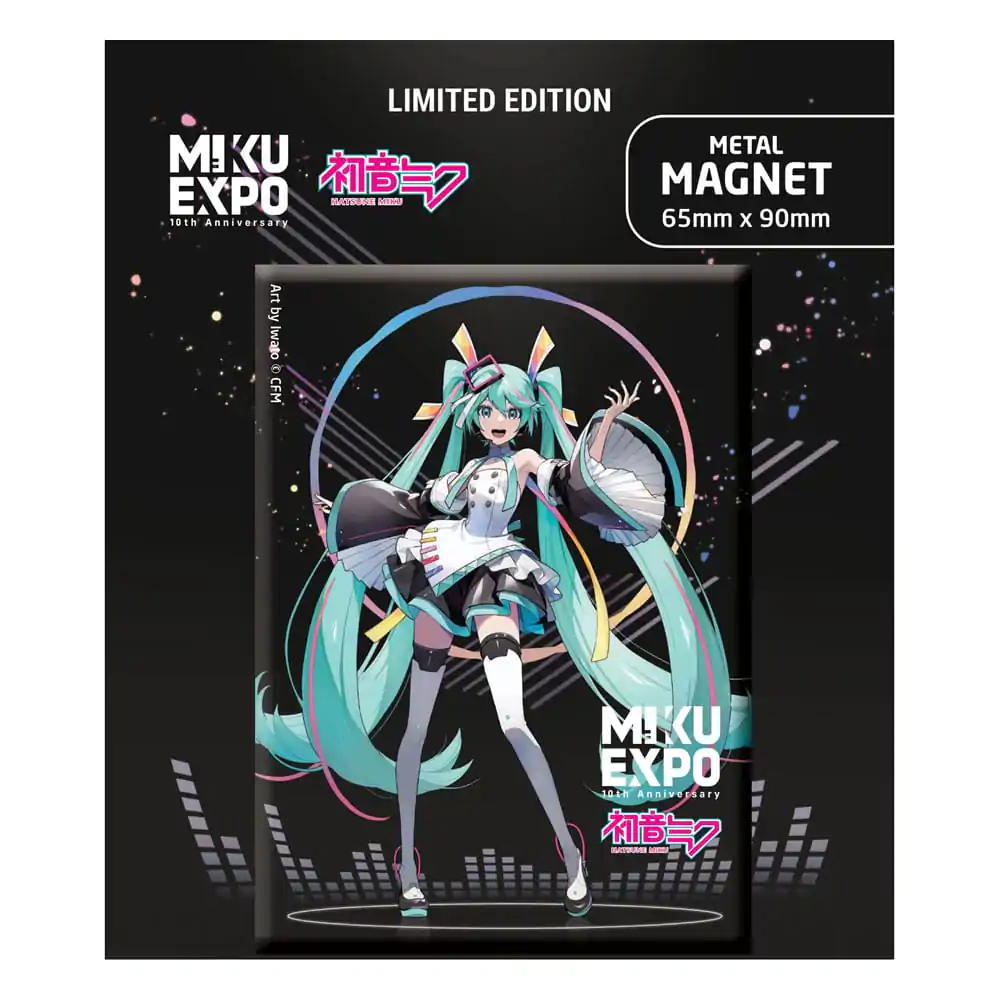 Hatsune Miku magnet za hladilnik Miku Expo 10th Anniversary Art by Iwato Ver. Limited Edition fotografija izdelka