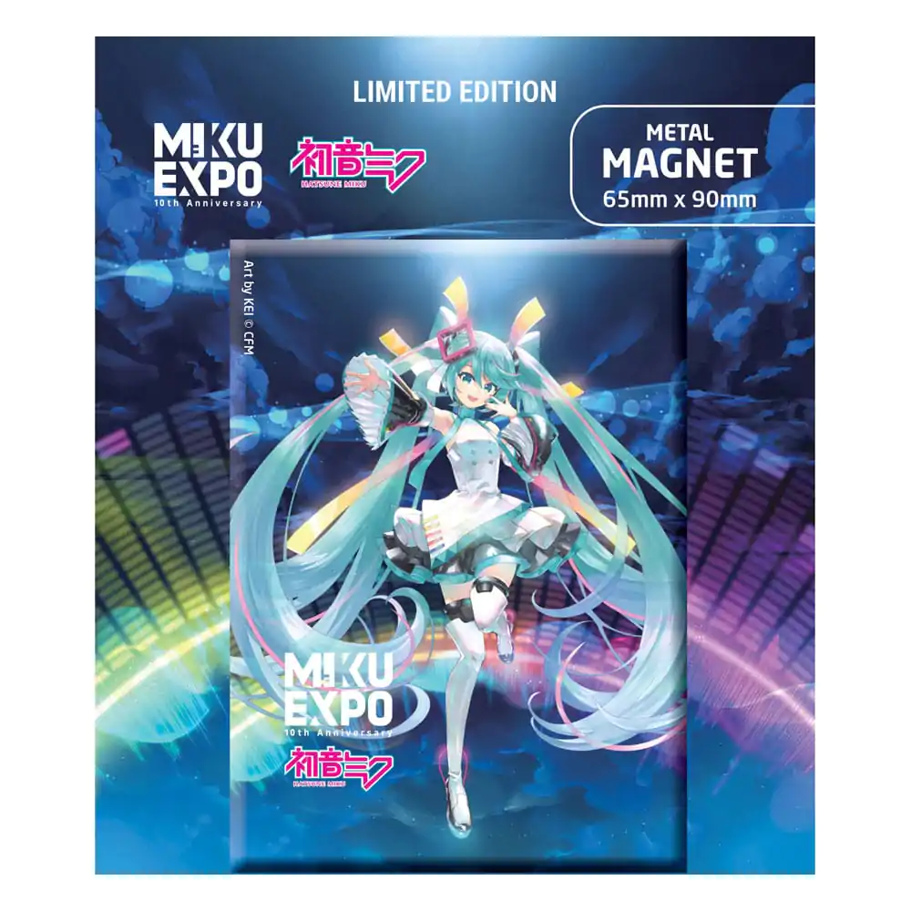 Hatsune Miku Fridge Magnet Miku Expo 10th Anniversary Art by Kei Ver. Limited Edition **magnet za hladilnik** fotografija izdelka