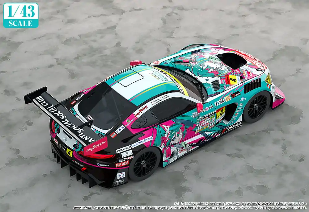 Hatsune Miku GT Project Vozilo 1/43 Hatsune Miku AMG 2025 Season Opening Ver. 11 cm fotografija izdelka