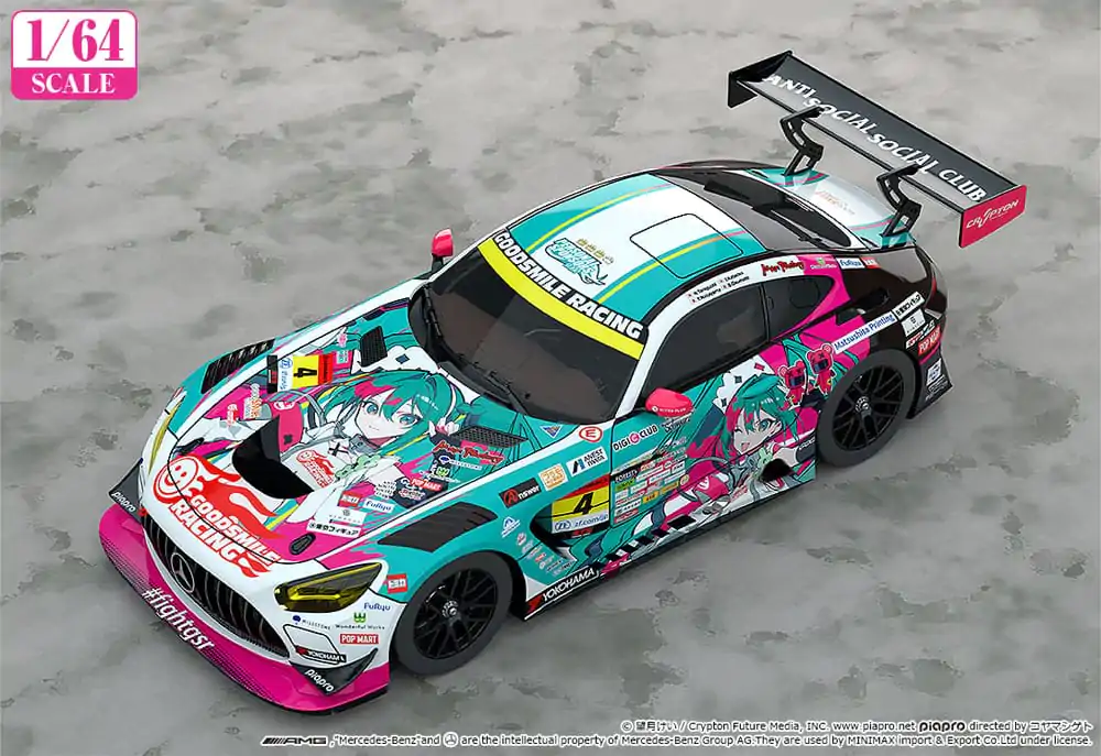 Hatsune Miku GT Project Vozilo 1/64 Hatsune Miku AMG 2025 Season Opening Ver. 7 cm fotografija izdelka