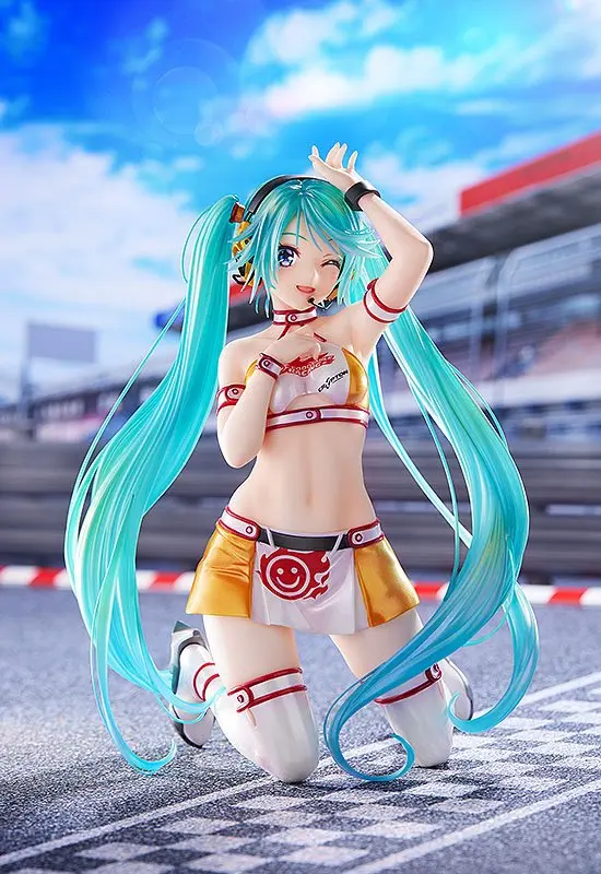 Hatsune Miku GT Project PVC Kip 1/7 Racing Miku 2010 Ver. Art by Kentaro Yabuki 18 cm fotografija izdelka