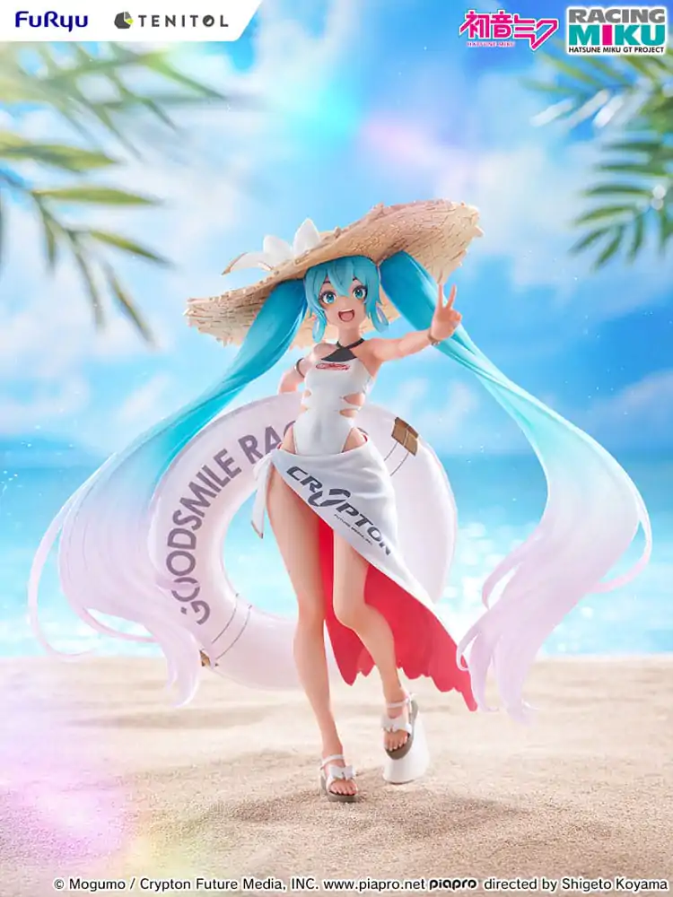 Hatsune Miku GT Project PVC Kip 1/7 Racing Miku 2024: Tropical Ver. 21 cm fotografija izdelka