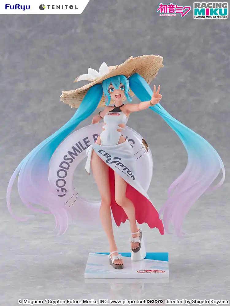 Hatsune Miku GT Project PVC Kip 1/7 Racing Miku 2024: Tropical Ver. 21 cm fotografija izdelka