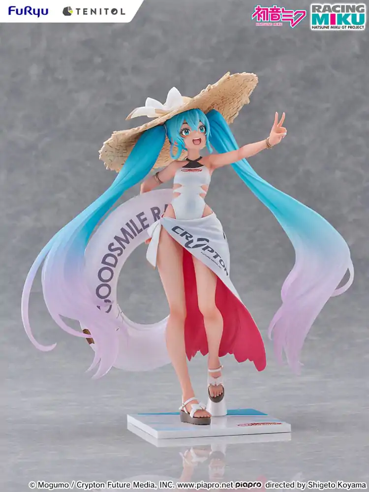 Hatsune Miku GT Project PVC Kip 1/7 Racing Miku 2024: Tropical Ver. 21 cm fotografija izdelka