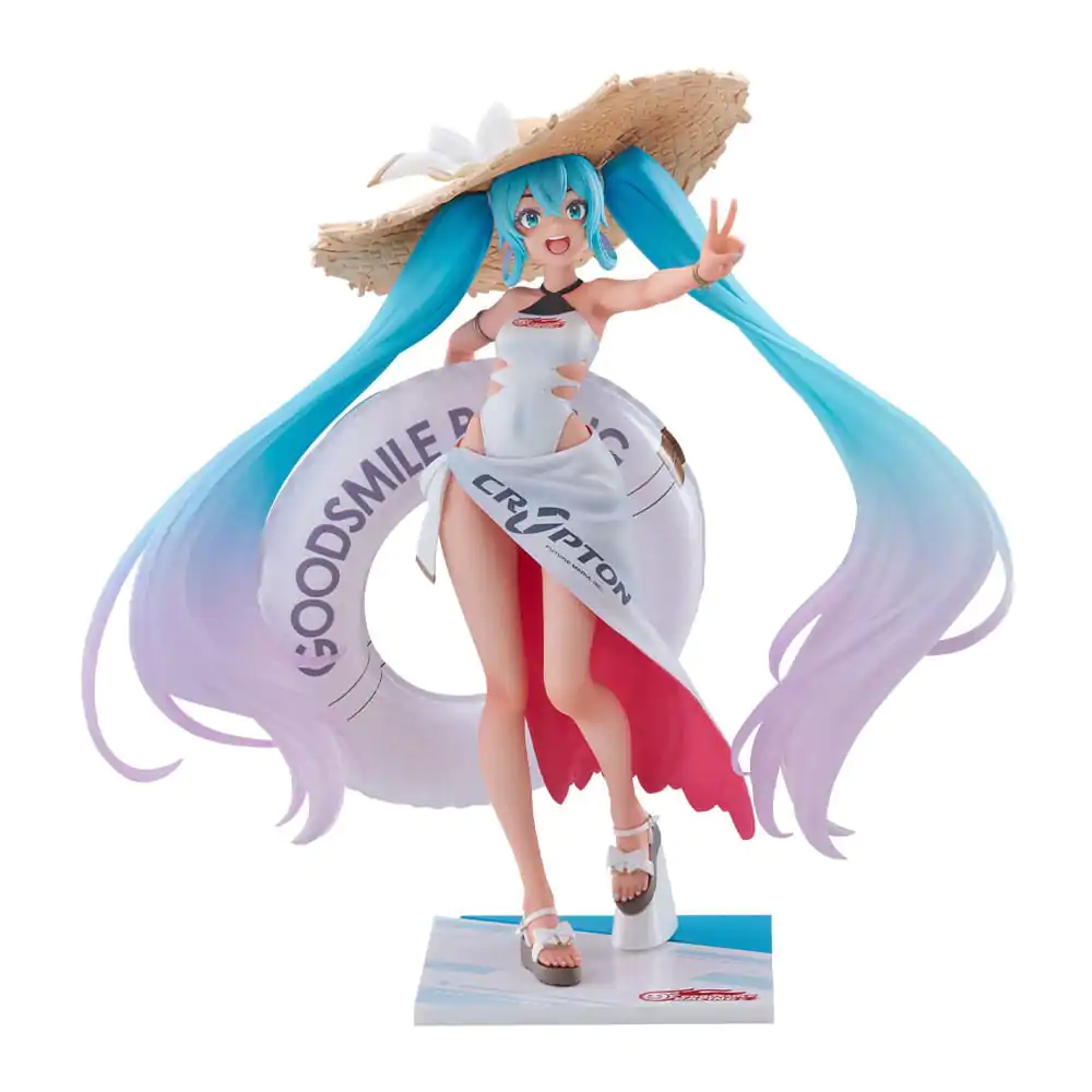 Hatsune Miku GT Project PVC Kip 1/7 Racing Miku 2024: Tropical Ver. 21 cm fotografija izdelka