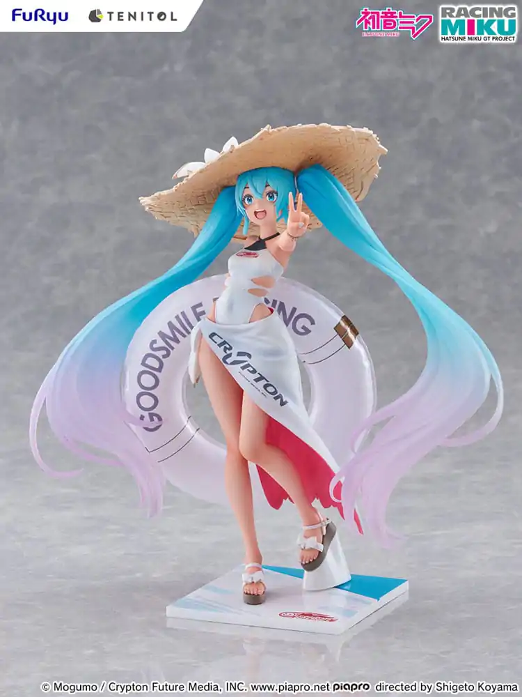 Hatsune Miku GT Project PVC Kip 1/7 Racing Miku 2024: Tropical Ver. 21 cm fotografija izdelka