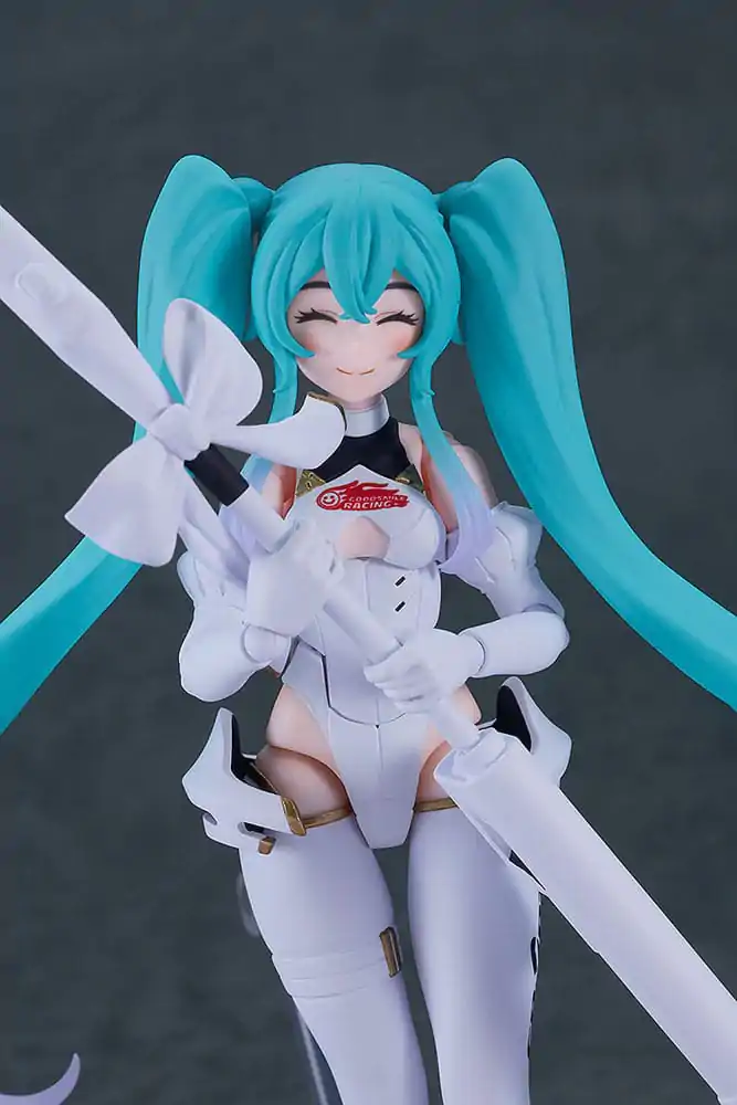 Hatsune Miku GT Project Figma akcijska figura Racing Miku 2024 Ver. 16 cm fotografija izdelka