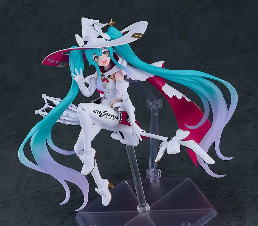 Hatsune Miku GT Project Figma akcijska figura Racing Miku 2024 Ver. 16 cm fotografija izdelka