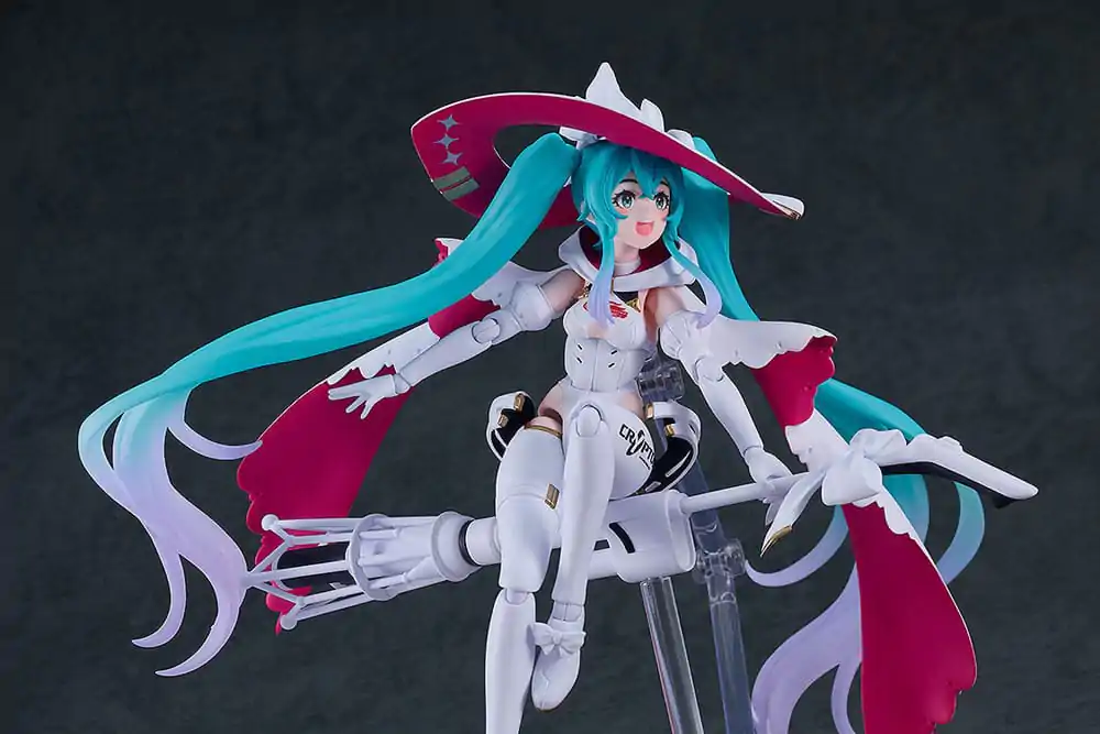 Hatsune Miku GT Project Figma akcijska figura Racing Miku 2024 Ver. 16 cm fotografija izdelka