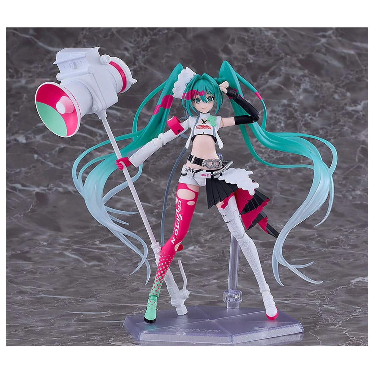Hatsune Miku GT Project Figma akcijska figura Racing Miku 2025 Ver. 16 cm fotografija izdelka