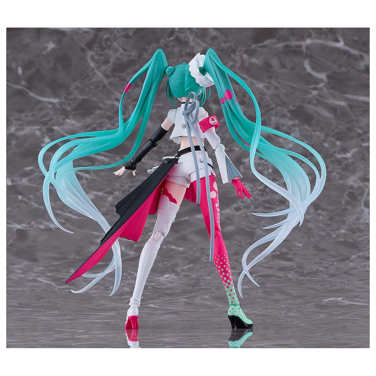 Hatsune Miku GT Project Figma akcijska figura Racing Miku 2025 Ver. 16 cm fotografija izdelka