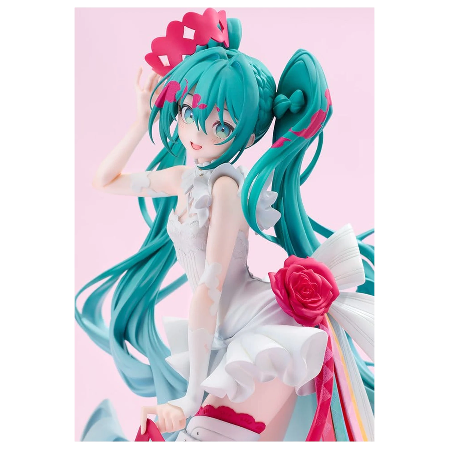 Hatsune Miku GT Project G.S. Collection PVC figura 1/7 Racing Miku 15th "Rhapsody" 2010-2025 27 cm fotografija izdelka