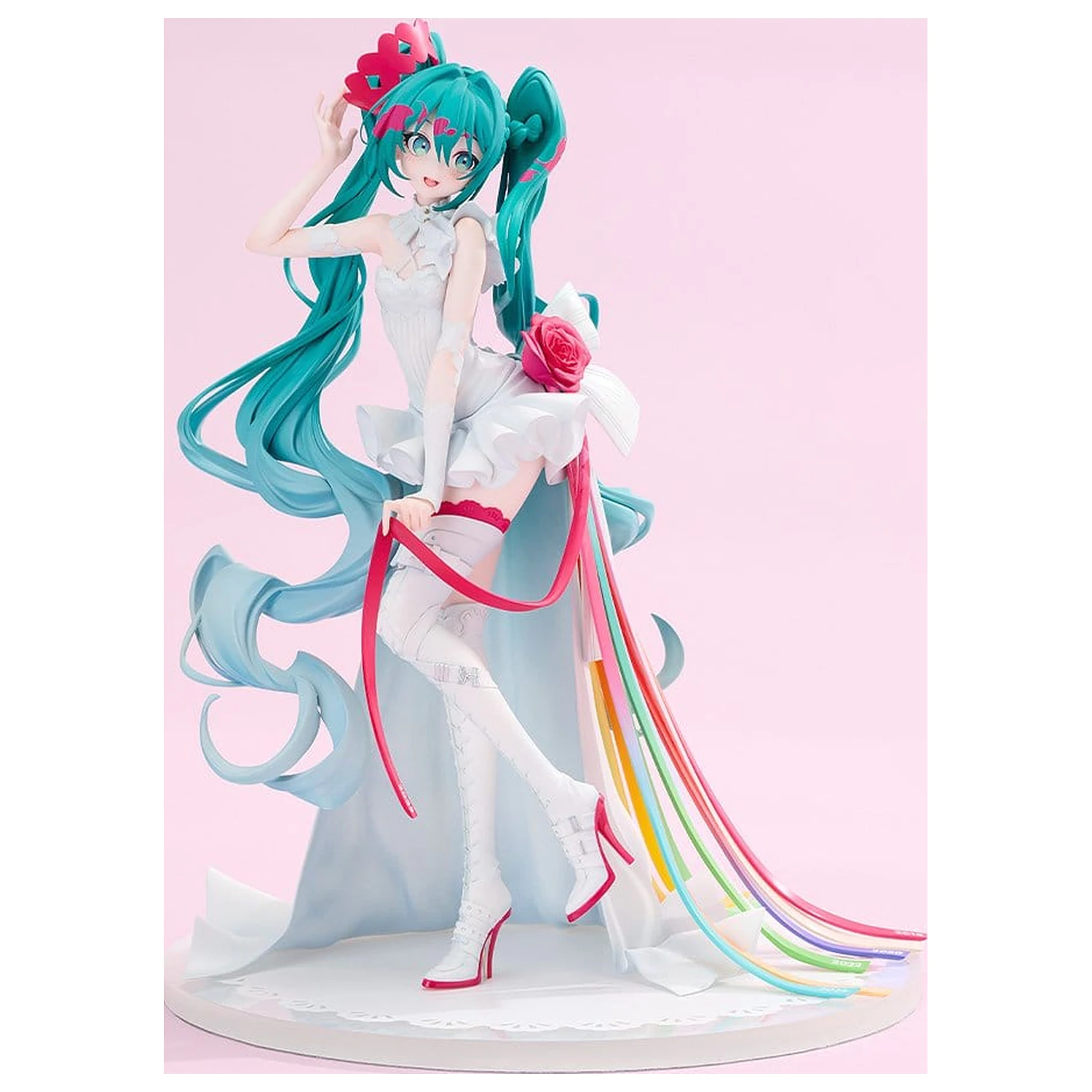 Hatsune Miku GT Project G.S. Collection PVC figura 1/7 Racing Miku 15th "Rhapsody" 2010-2025 27 cm fotografija izdelka