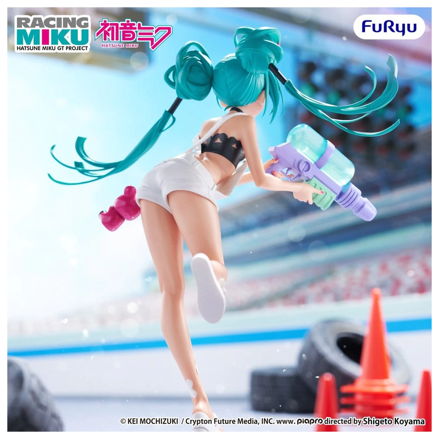 Hatsune Miku GT Project Muchute PVC figura Racing Miku 2025 Sepang Ver. 20 cm fotografija izdelka