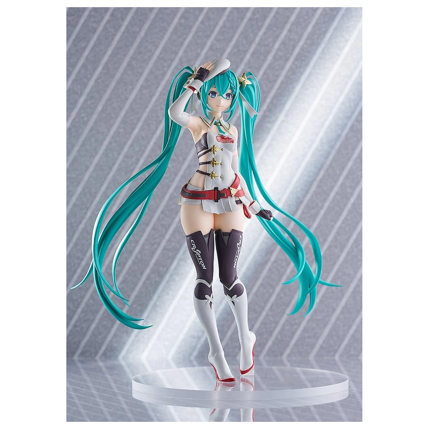 Hatsune Miku GT Project Pop Up Parade PVC figura Racing Miku: 2023 Ver. 17 cm fotografija izdelka