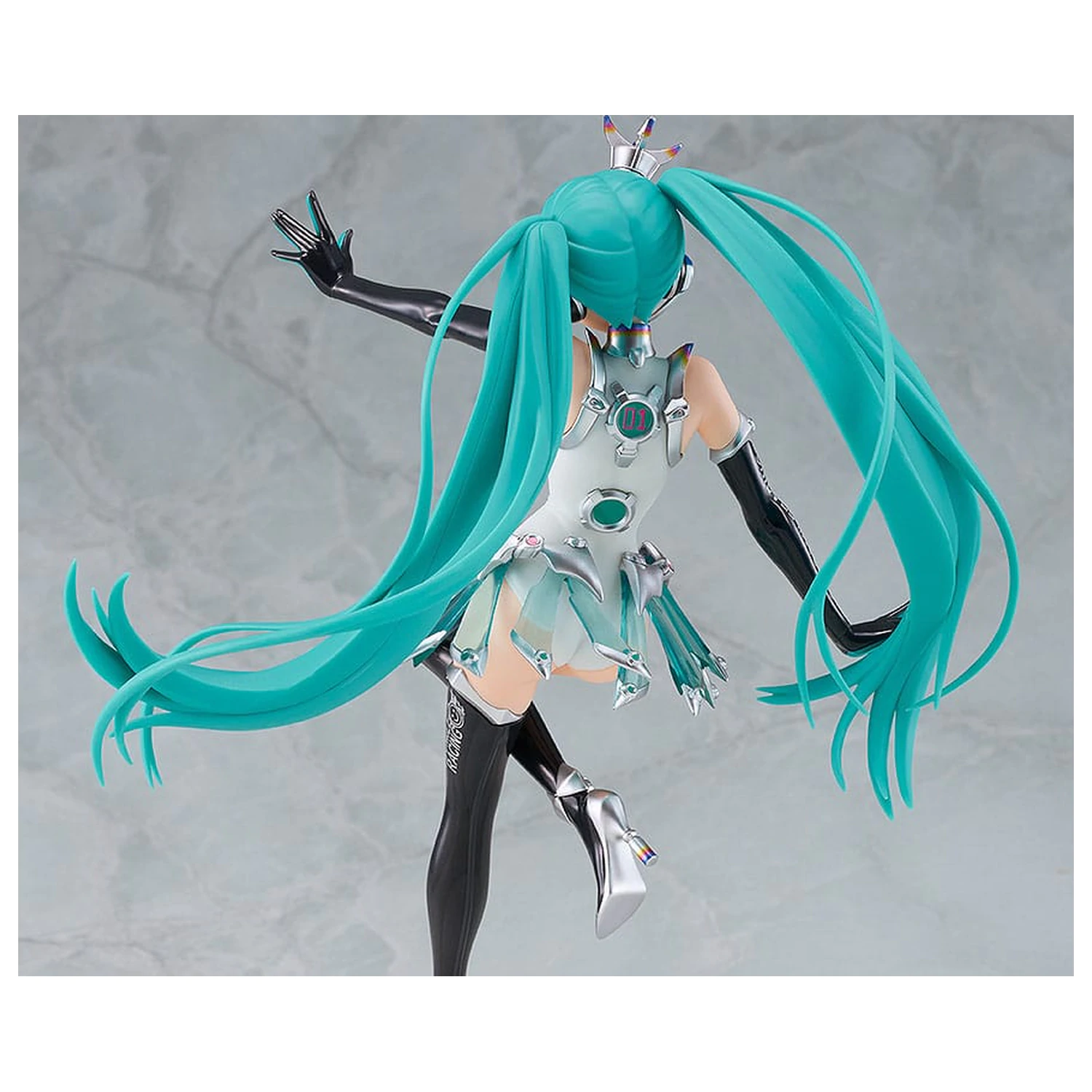Hatsune Miku GT Project komplet plastičnega modela Reincarnation Racing Miku: 2013 Ver. 19 cm fotografija izdelka