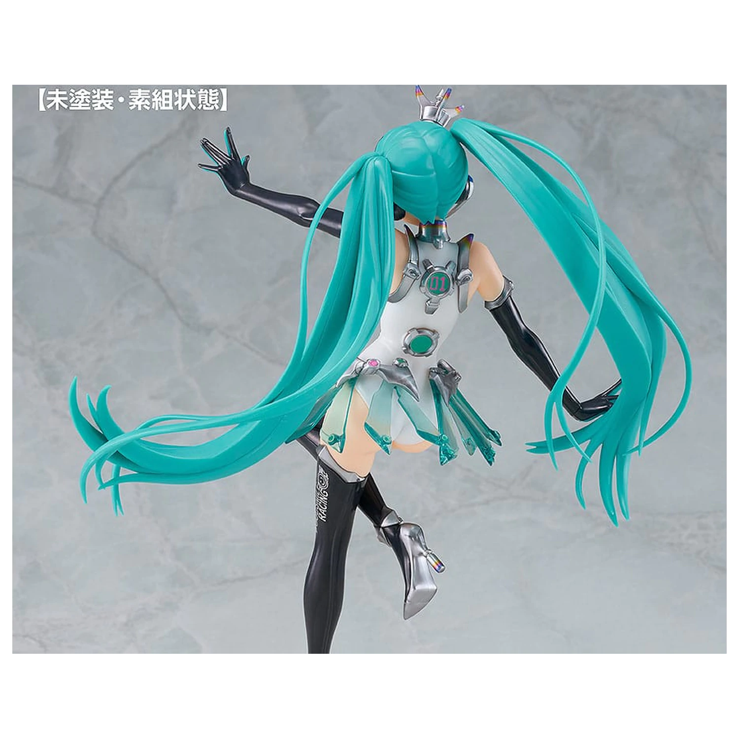 Hatsune Miku GT Project komplet plastičnega modela Reincarnation Racing Miku: 2013 Ver. 19 cm fotografija izdelka