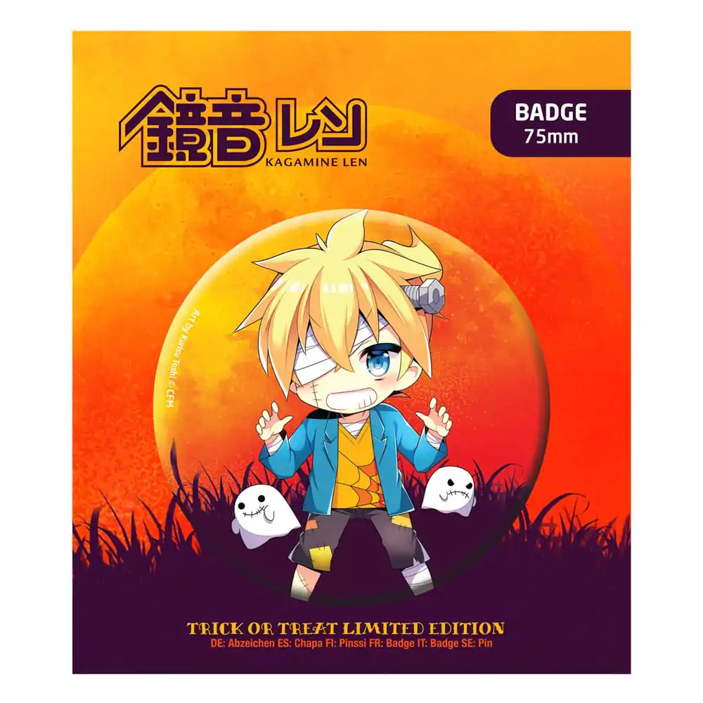 Hatsune Miku Značka Halloween Limited Edition Kagamine Len fotografija izdelka