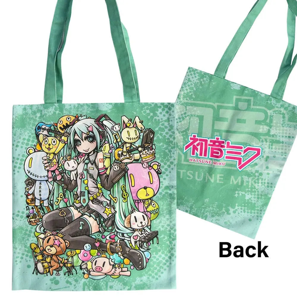 Hatsune Miku Tote Bag Hatsune Miku & Wild Friends fotografija izdelka