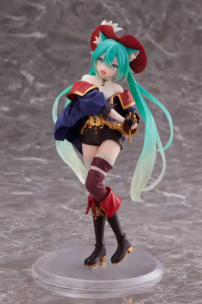 Hatsune Miku PVC kip Hatsune Miku Wonderland Puss in Boots 18 cm fotografija izdelka