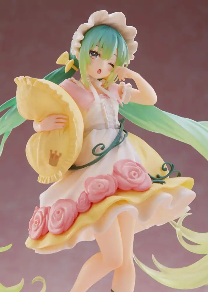 Hatsune Miku PVC Kip Hatsune Miku Wonderland Sleeping Beauty Reissue 18 cm fotografija izdelka