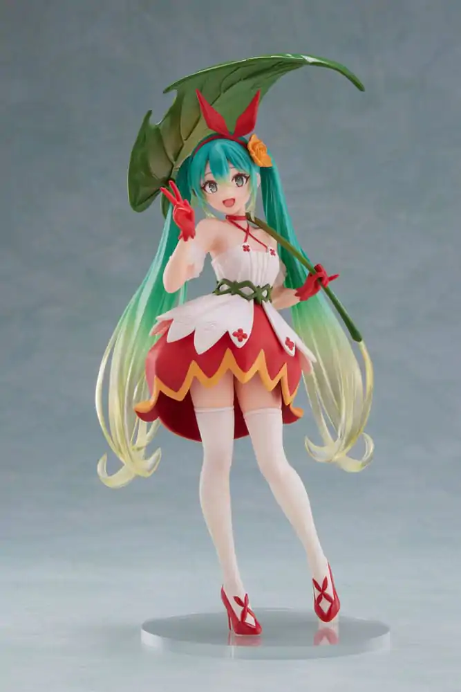 Hatsune Miku PVC kip Hatsune Miku Wonderland figura Thumbelina 18 cm fotografija izdelka