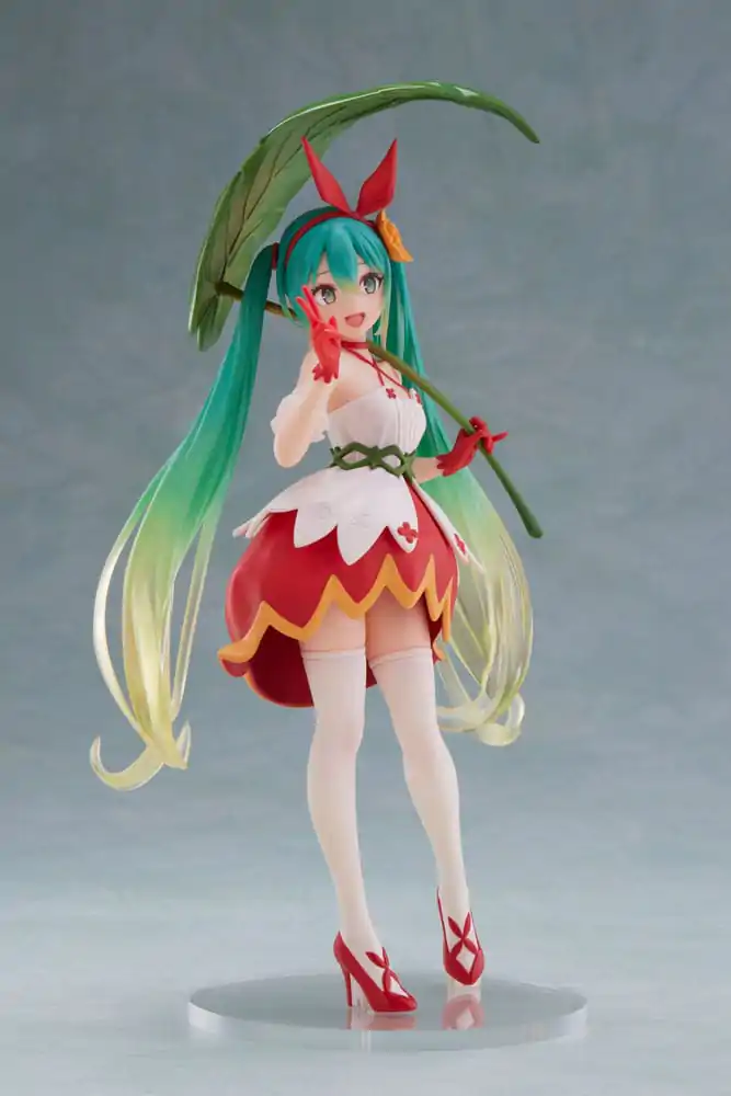 Hatsune Miku PVC kip Hatsune Miku Wonderland figura Thumbelina 18 cm fotografija izdelka