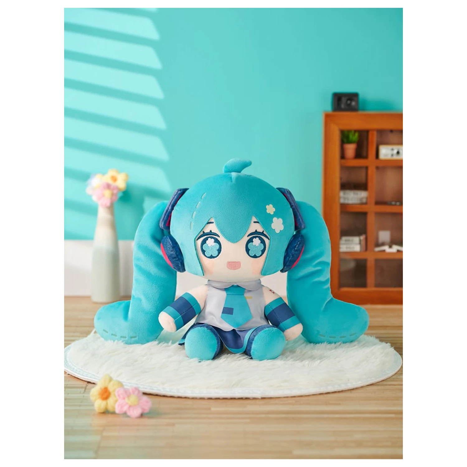 Hatsune Miku Huggy lutka pliš 20cm fotografija izdelka