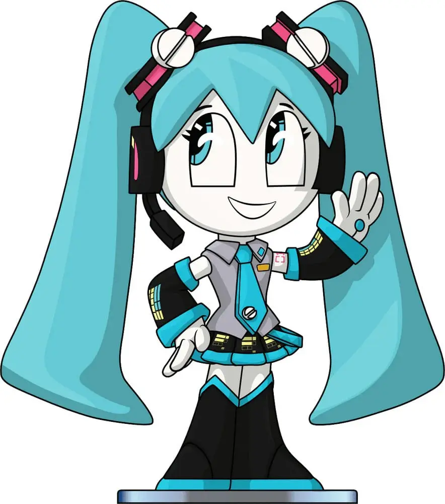 Hatsune Miku vinilna figura Jenny Miku 11 cm fotografija izdelka