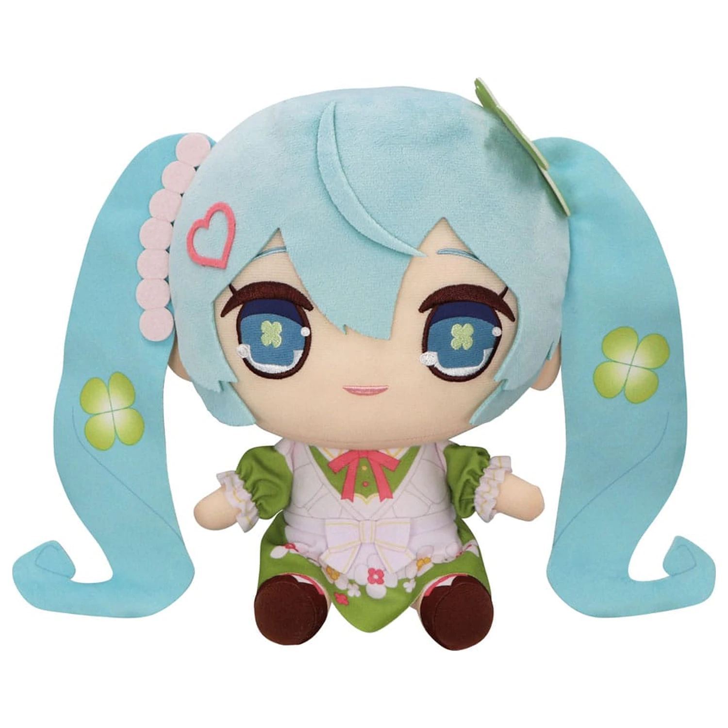 Hatsune Miku Kyurumaru Velika plišasta figura Clover 26 cm fotografija izdelka