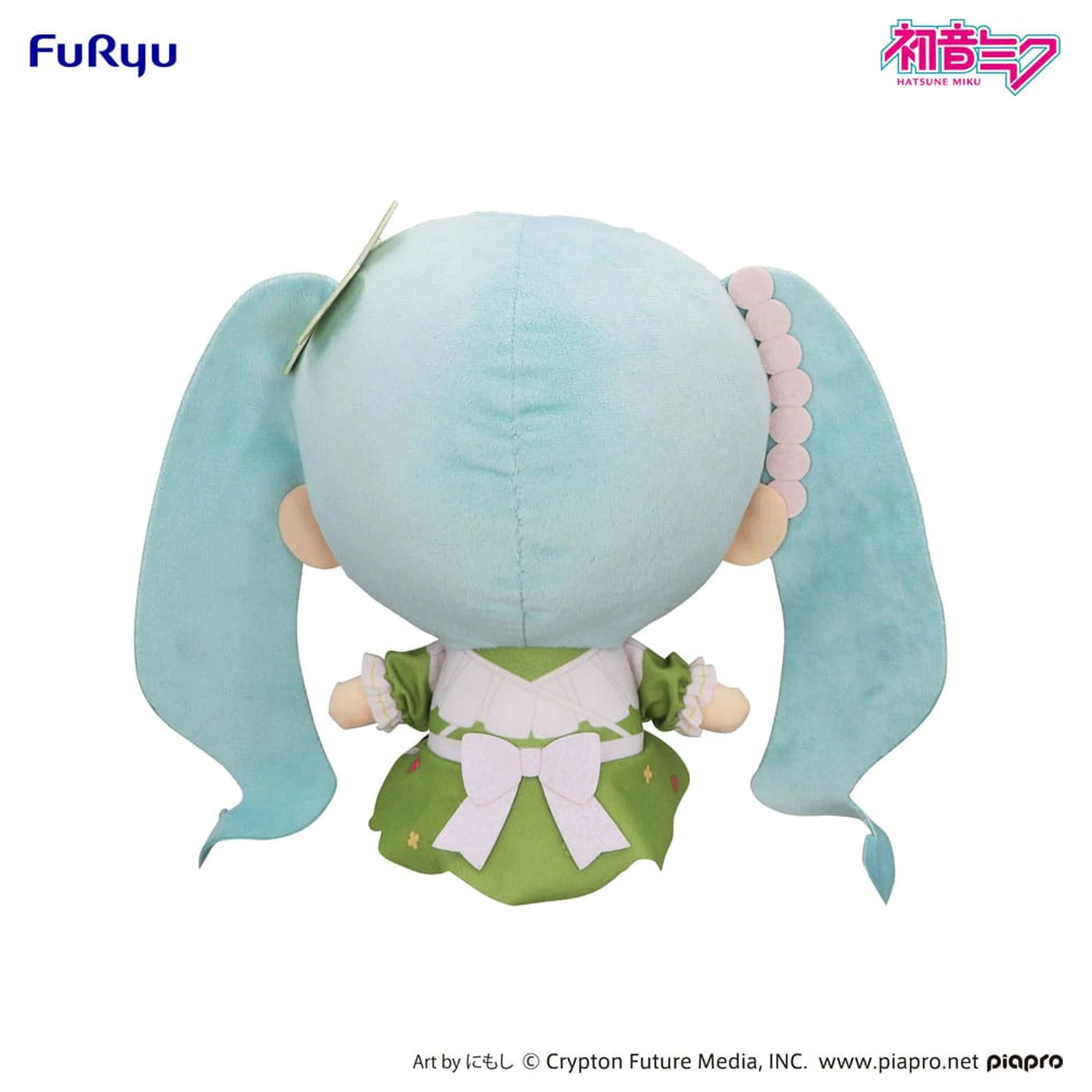 Hatsune Miku Kyurumaru Velika plišasta figura Clover 26 cm fotografija izdelka