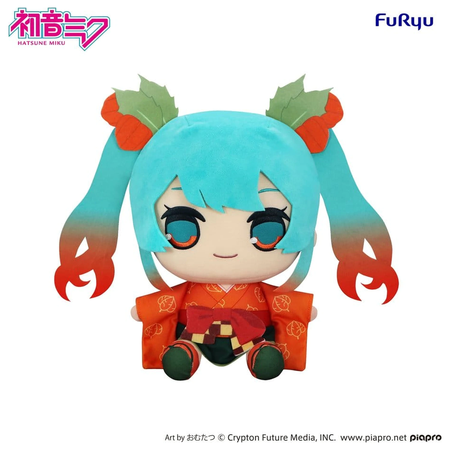Hatsune Miku Kyurumaru Velika plišasta figura Flower Fairy Winter Cherry Ver. 29 cm fotografija izdelka