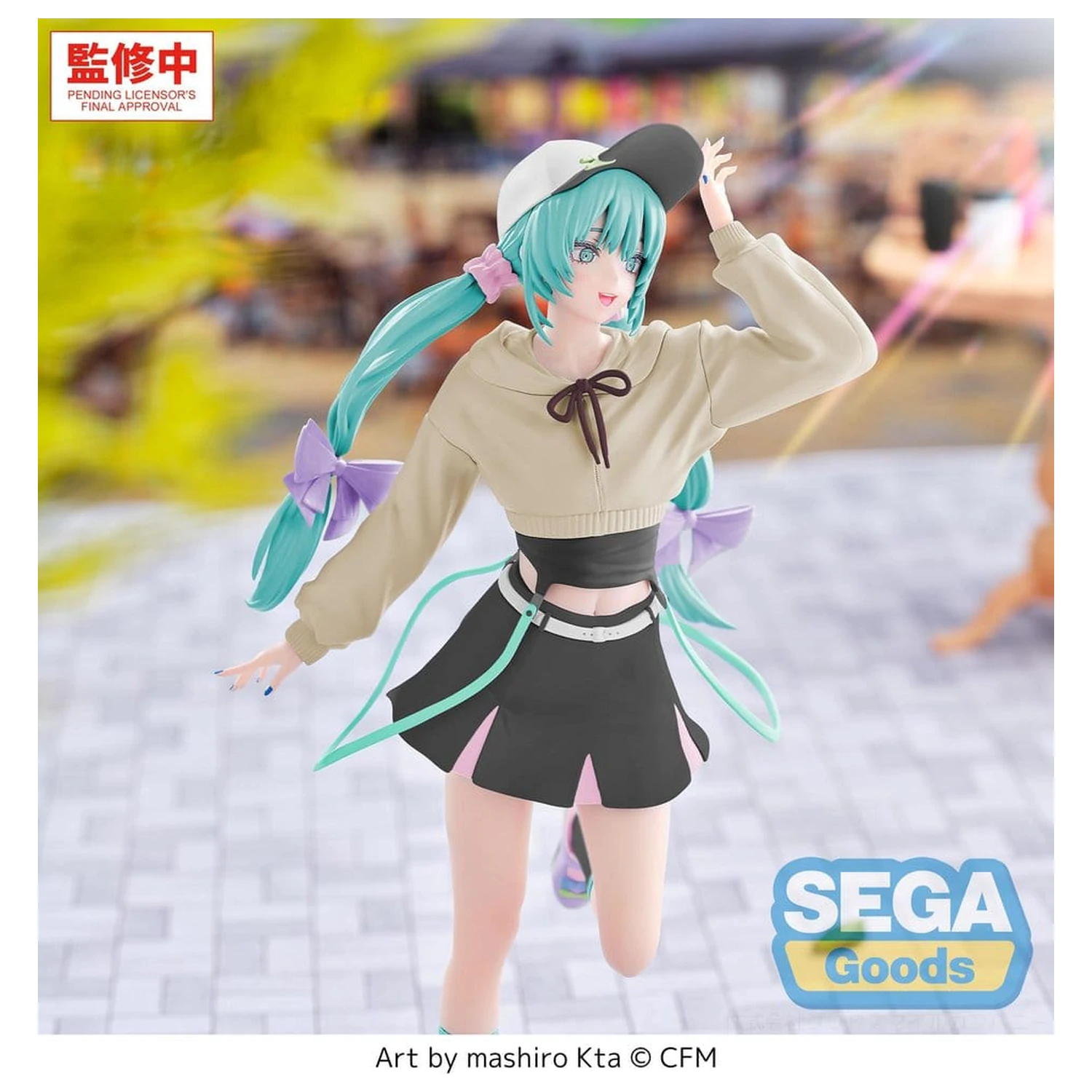 Hatsune Miku Luminasta PVC figura Hatsune Miku Conceptual Series Vol.2 Stroll Ver. 21 cm fotografija izdelka