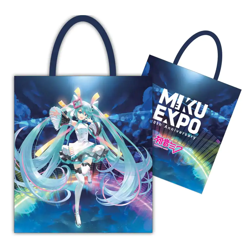 Hatsune Miku Tote Torba Miku Expo 10. obletnica Art by Kei Ver. Limited Edition fotografija izdelka