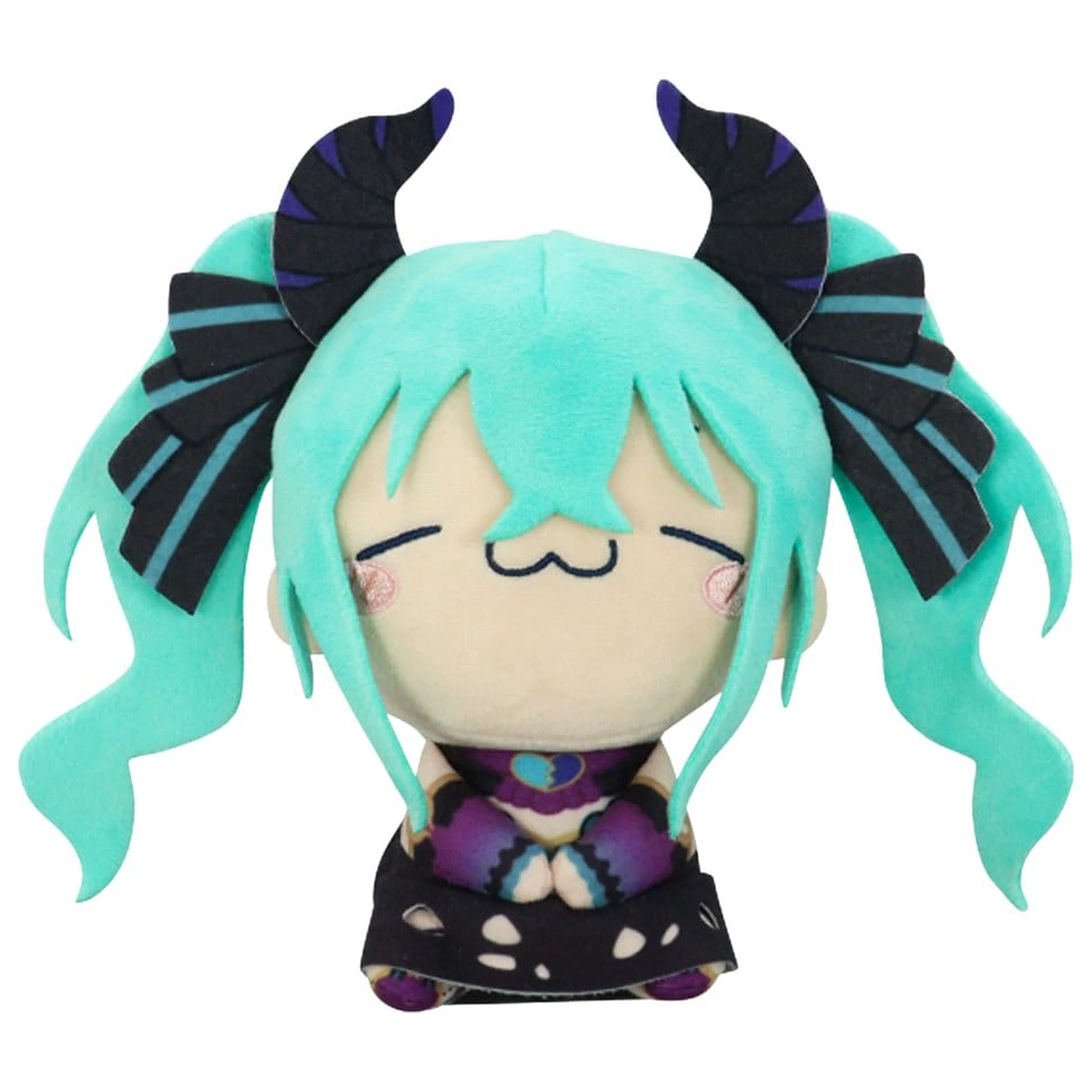 Hatsune Miku Mochipico Plišasta figura Villain C 16 cm fotografija izdelka