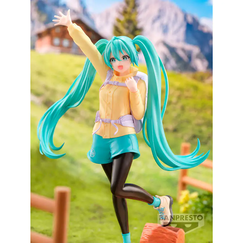 Hatsune Miku Mountain Climbing Holiday Memories figurica 20 cm fotografija izdelka