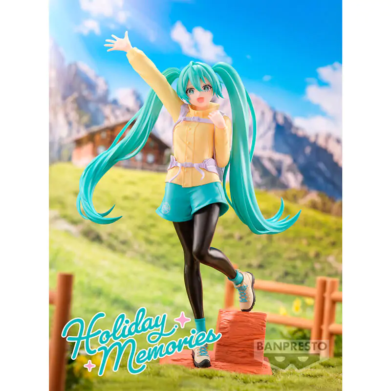 Hatsune Miku Mountain Climbing Holiday Memories figurica 20 cm fotografija izdelka