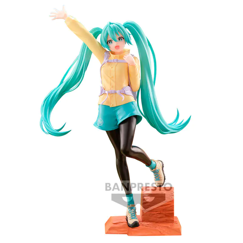 Hatsune Miku Mountain Climbing Holiday Memories figurica 20 cm fotografija izdelka