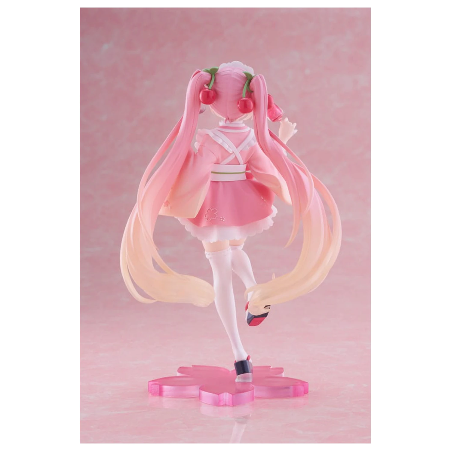 Hatsune Miku PVC kip Newley Written Sakura Miku Japanese Cafe Ver. Reissue 18 cm fotografija izdelka