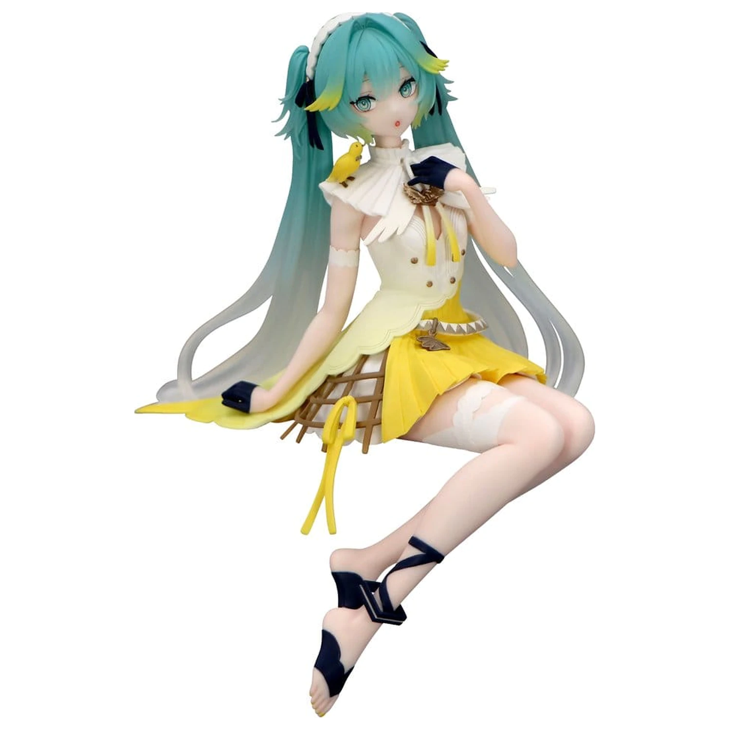 Hatsune Miku Noodle Stopper PVC kip Kanarček ptica heo exclusive 14 cm fotografija izdelka