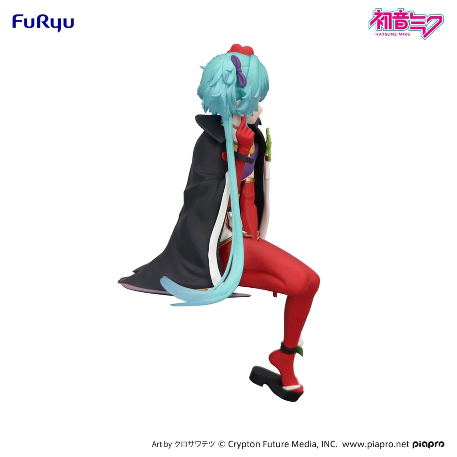 Hatsune Miku Noodle Stopper PVC kip Cvetna vila kamelija 15 cm fotografija izdelka