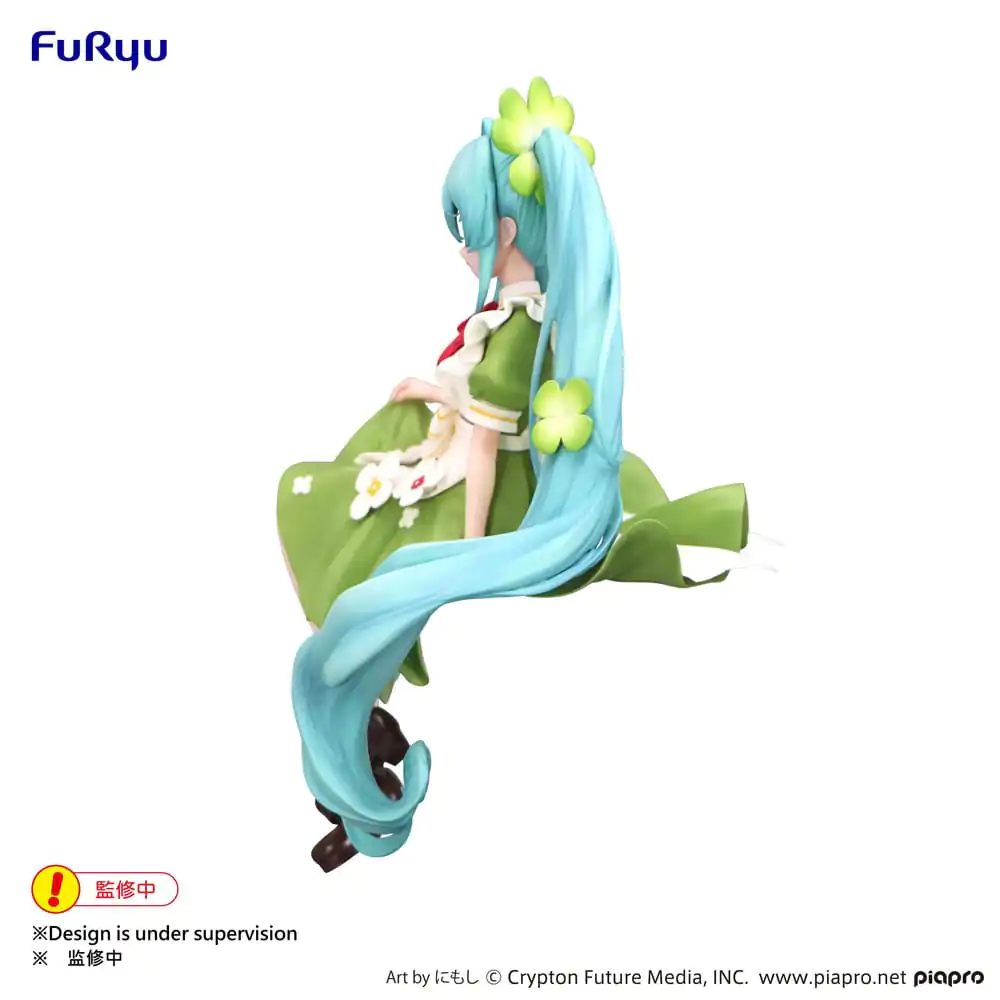 Hatsune Miku držalo za testenine PVC figura Flower Fairy Clover 15 cm fotografija izdelka