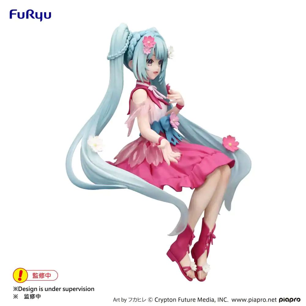 Hatsune Miku držalo za testenine PVC figura Flower Fairy Cosmos 14 cm fotografija izdelka