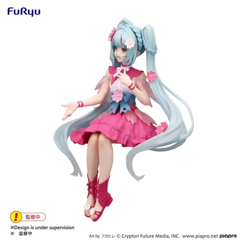 Hatsune Miku držalo za testenine PVC figura Flower Fairy Cosmos 14 cm fotografija izdelka