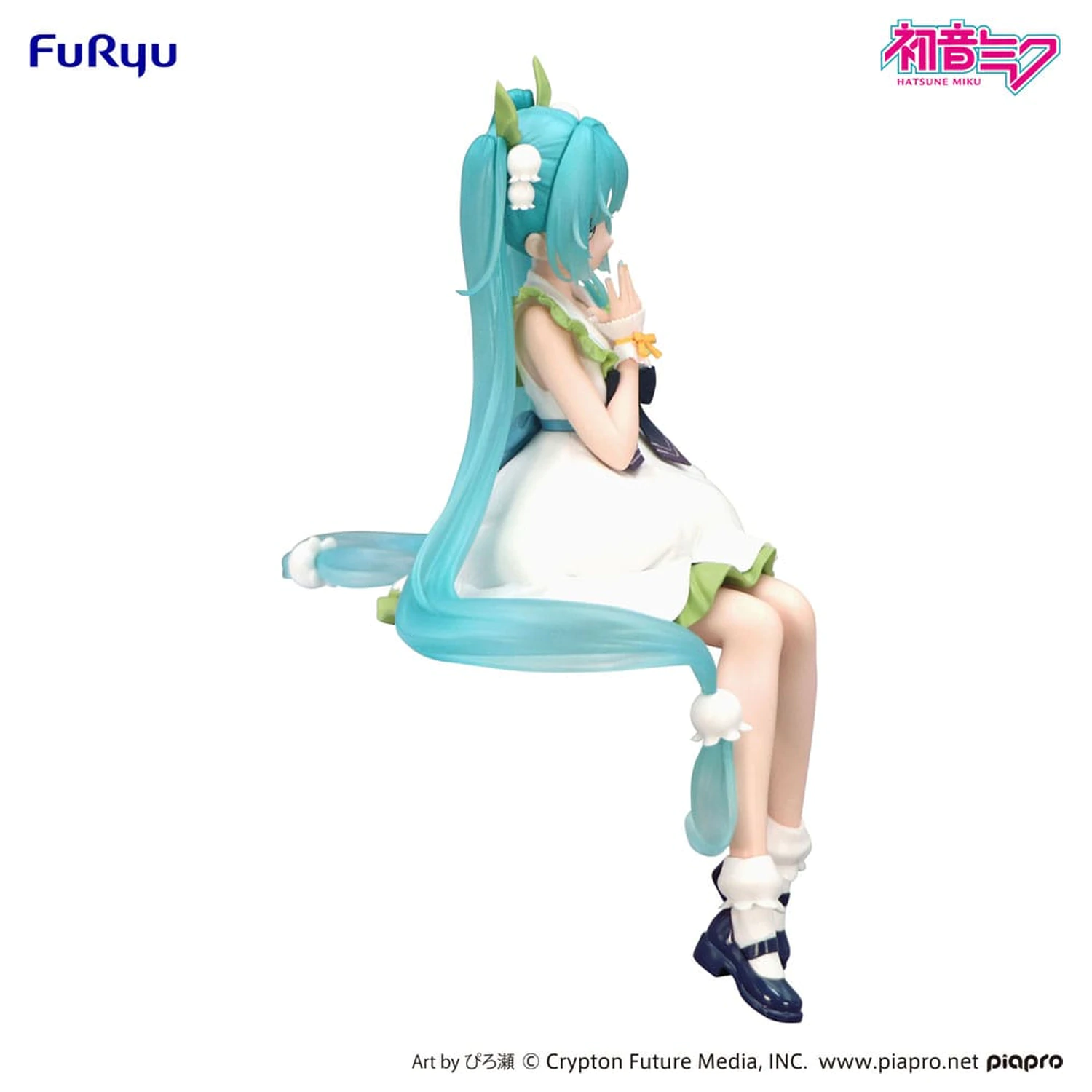 Hatsune Miku Noodle Stopper PVC kip Cvetna vila Lilija doline 14 cm fotografija izdelka